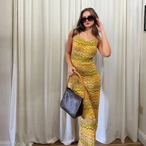 Missioni vintage maxi dress set